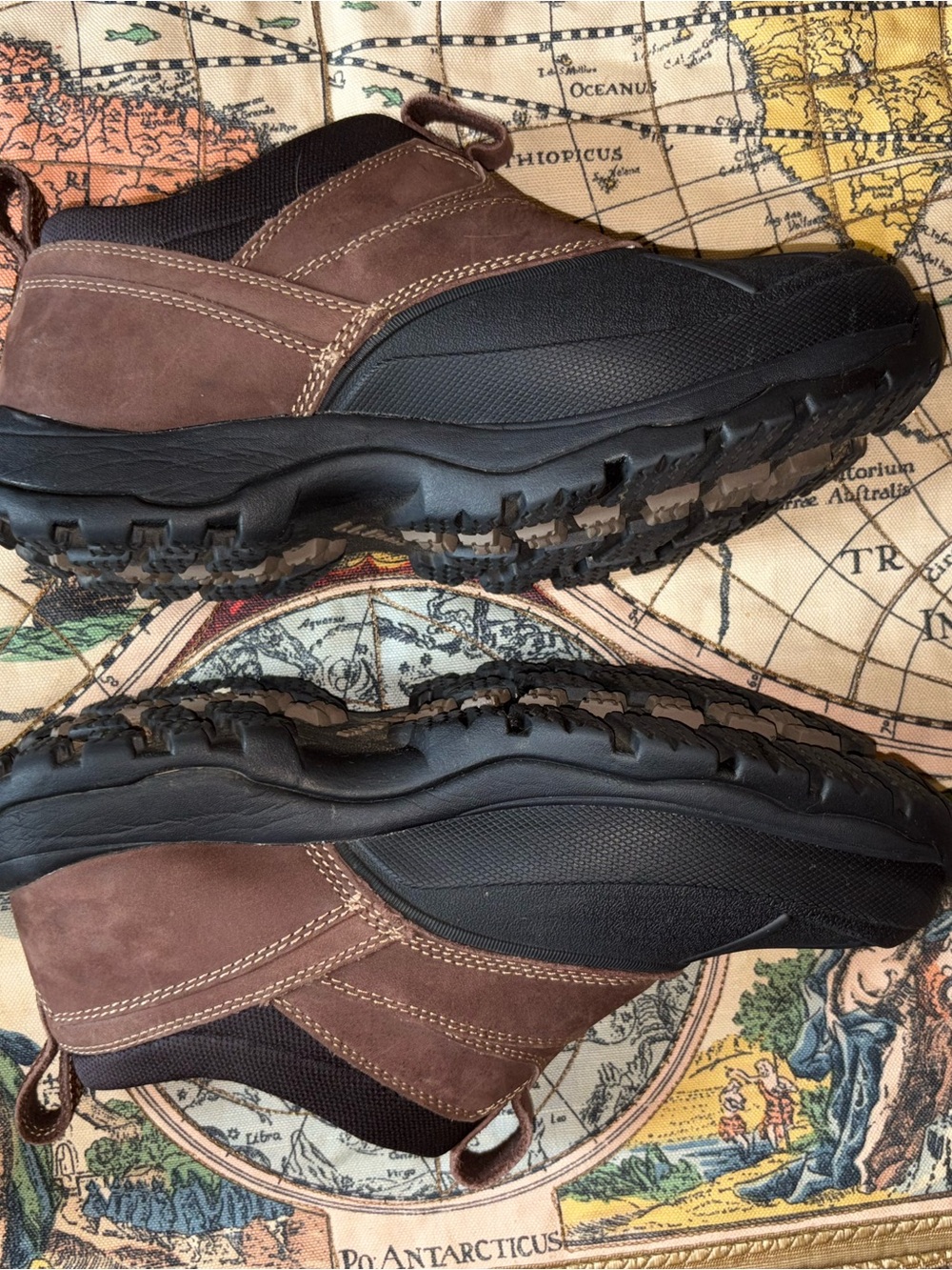 L.L. Bean Brown and Black Slip-On Duck Boots - Picture 3 of 4